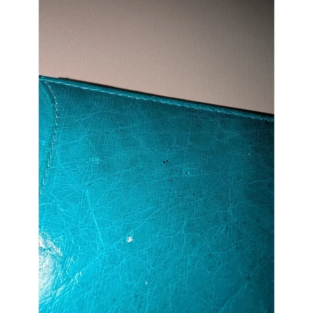 Filofax Turquoise Leather-Lockwood Planner